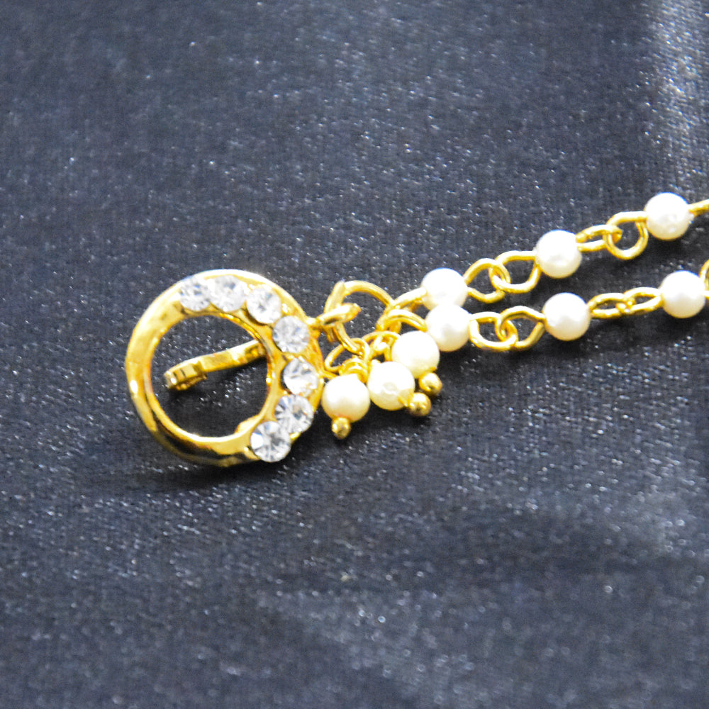 Traditional Nose Pin - Nath (without piercing)