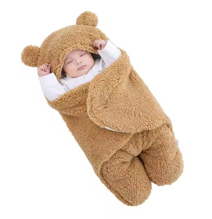 SnuggleSoft Organic Cotton Baby Swaddle Blanket – Ultra-Soft, Adjustable, Breathable Newborn Wrap for Safe Sleep and Cozy Comfort(Assorted Colors)