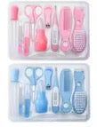 GentleCare Complete Baby Grooming Kit – Nail Clipper, Nasal Aspirator, Thermometer & More for Newborns and Toddlers(Assorted colors)