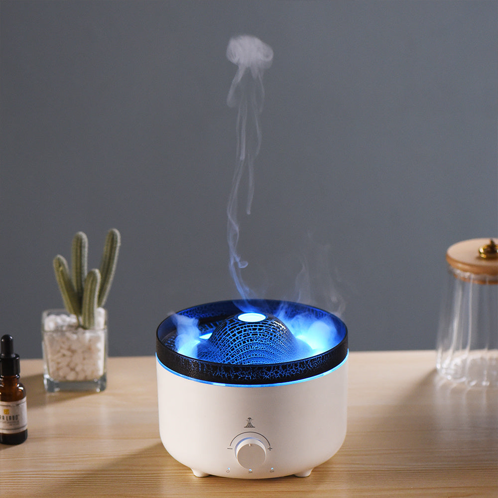 🔥 Volcano Flame Humidifier – Unique Home Decor 🌋