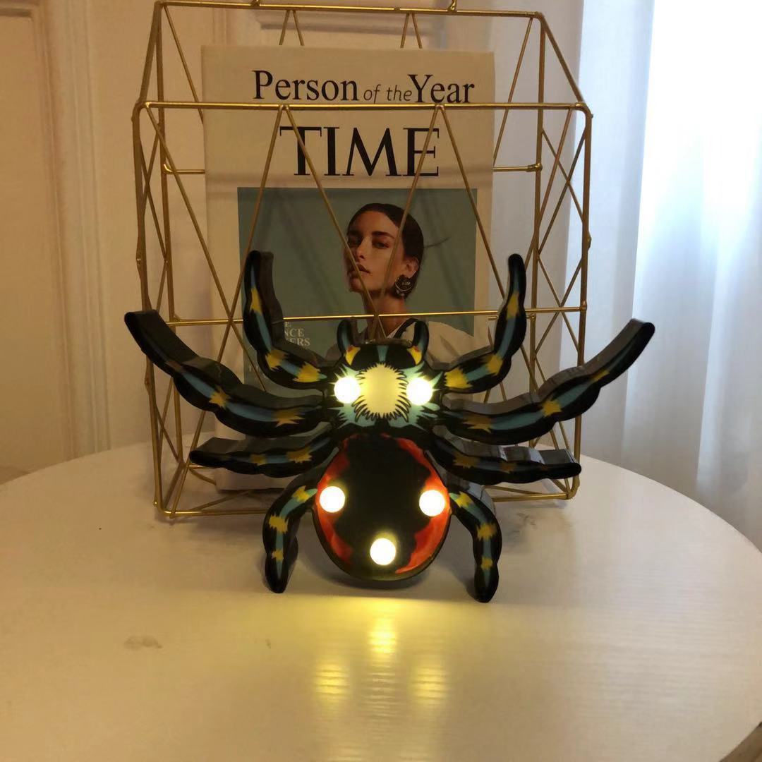 Halloween Lights Decoration LED Light Pumpkin Spider