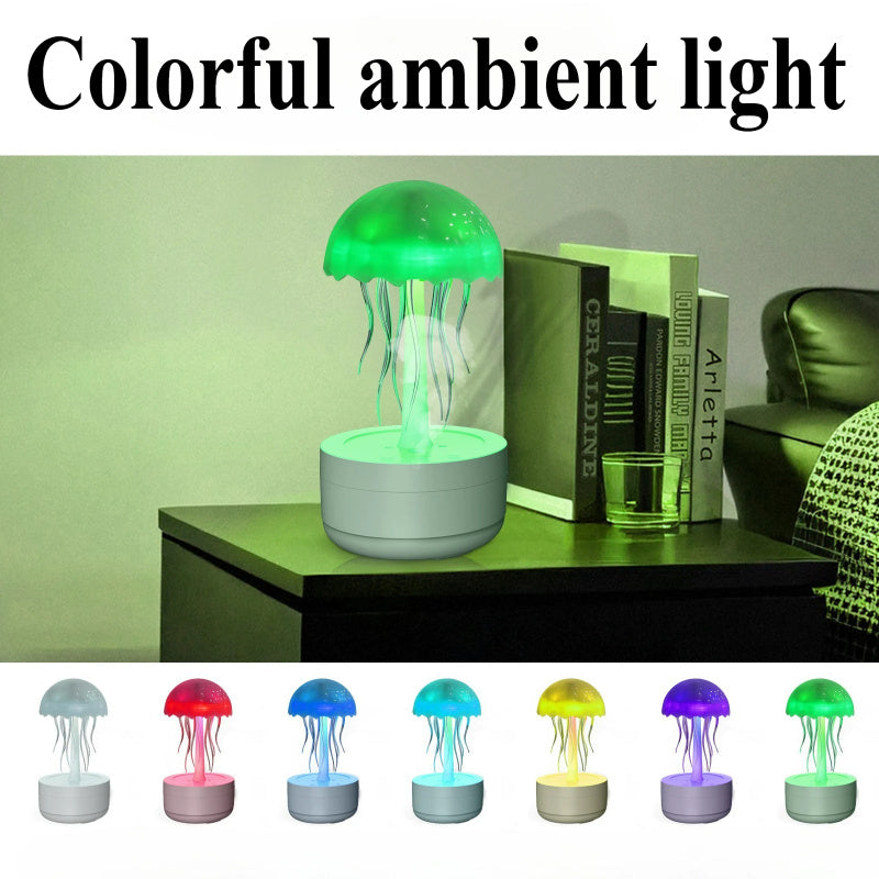 Jellyfish Humidifier & Colorful Night Light Essential Oil Diffuser 🐙