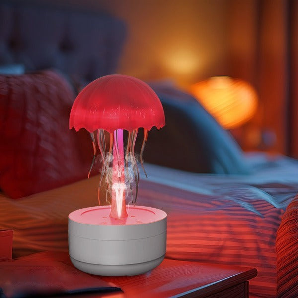 Jellyfish Humidifier & Colorful Night Light Essential Oil Diffuser 🐙