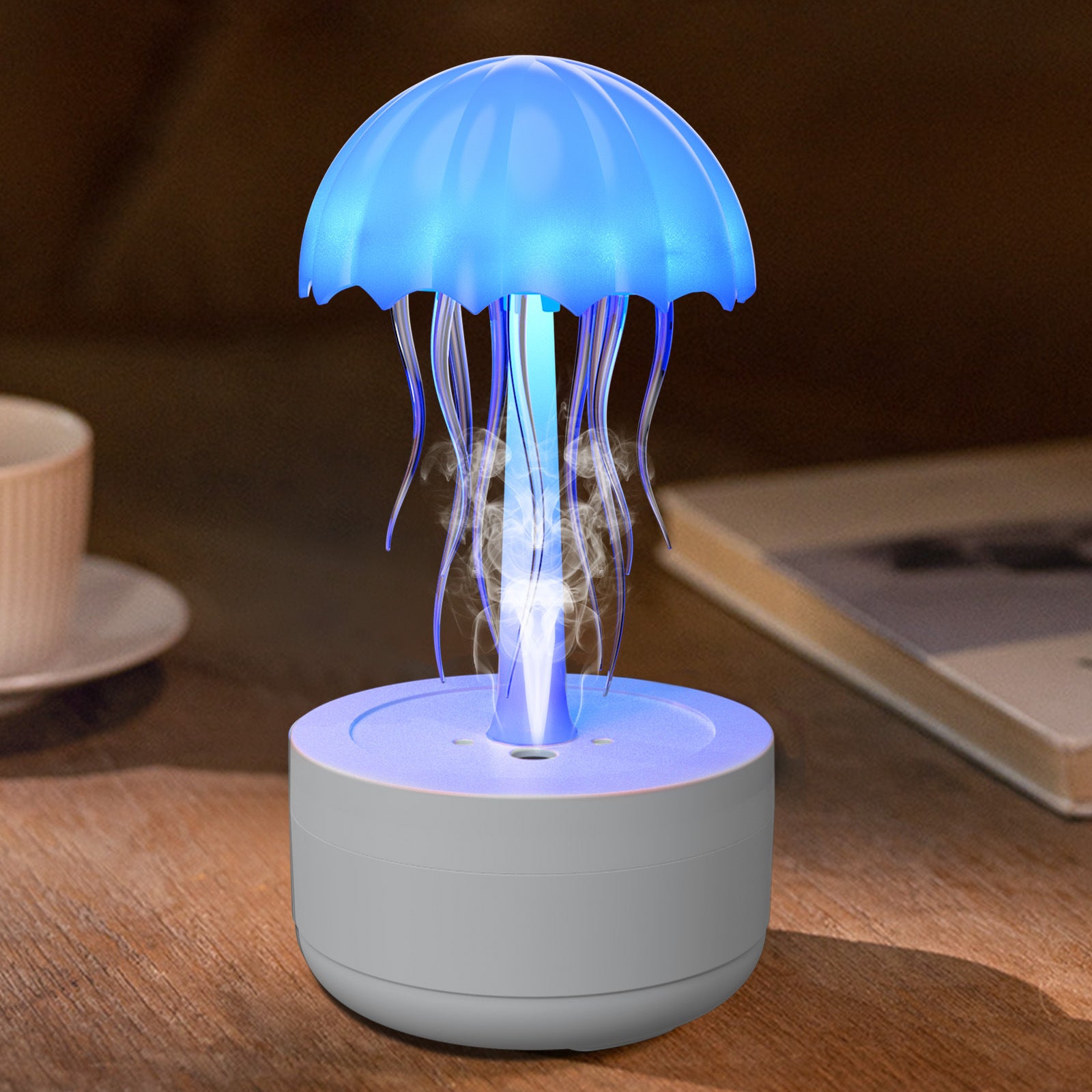 Jellyfish Humidifier & Colorful Night Light Essential Oil Diffuser 🐙