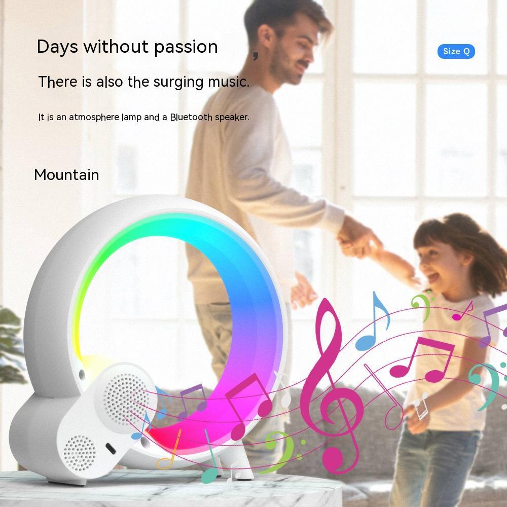 Sunrise Alarm Clock with Bluetooth & Color Light ⏰💡🎶