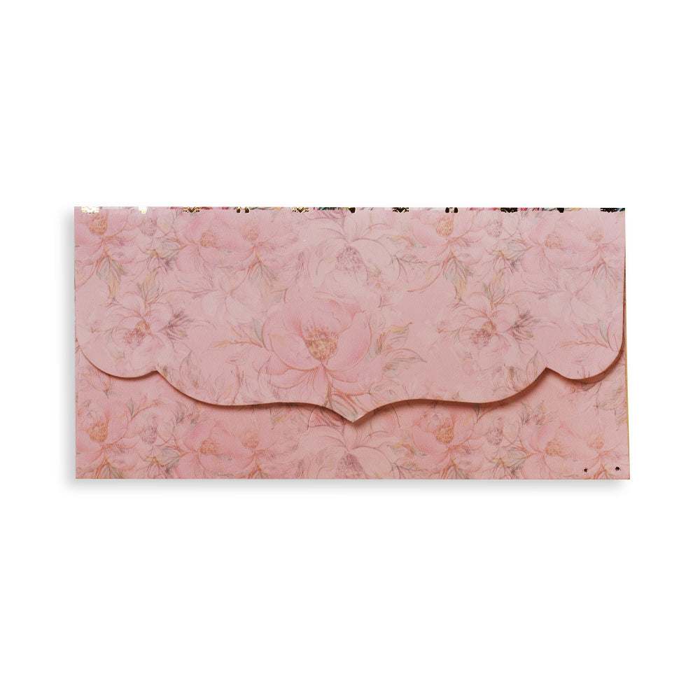 Floral PINK Envelope | Pack of 10Pcs