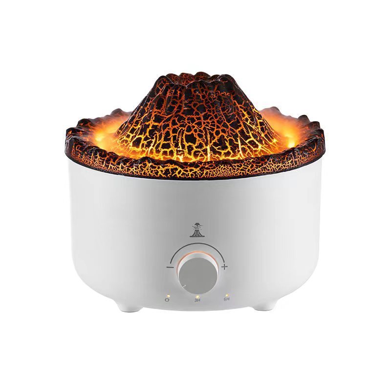 🔥 Volcano Flame Humidifier – Unique Home Decor 🌋