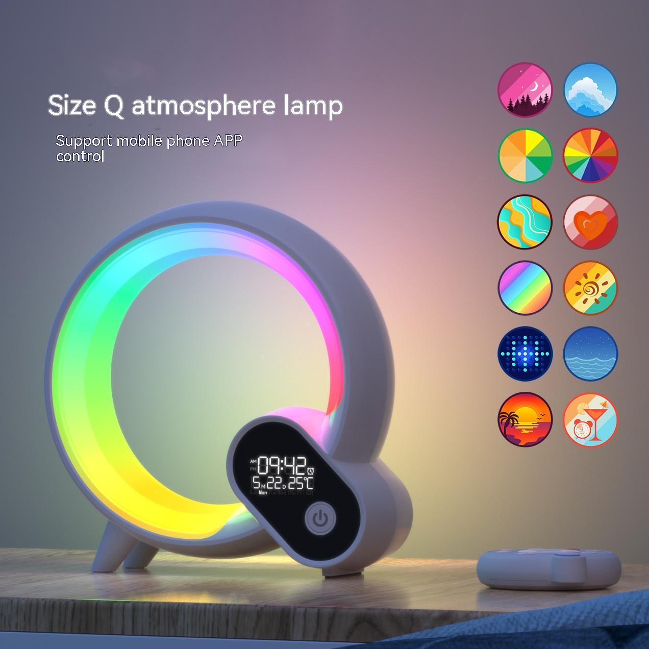 Sunrise Alarm Clock with Bluetooth & Color Light ⏰💡🎶