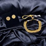 Gold Plated Coin Choker necklace with Pearls