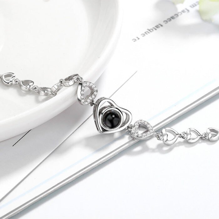 Language I Love You Heart To Heart Bracelet - Image 3