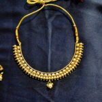 Antique Gold Plated Traditional Ethnic Choker Necklace