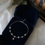 S925 Silver Clover Bracelet - Image 4