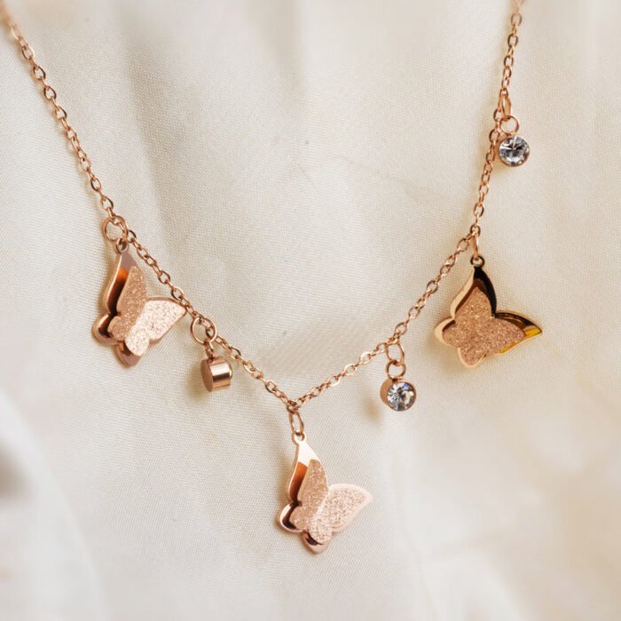 The Butterfly Charm Necklace - Image 1
