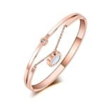 Roman Dual Hanging Bangle - Image 4
