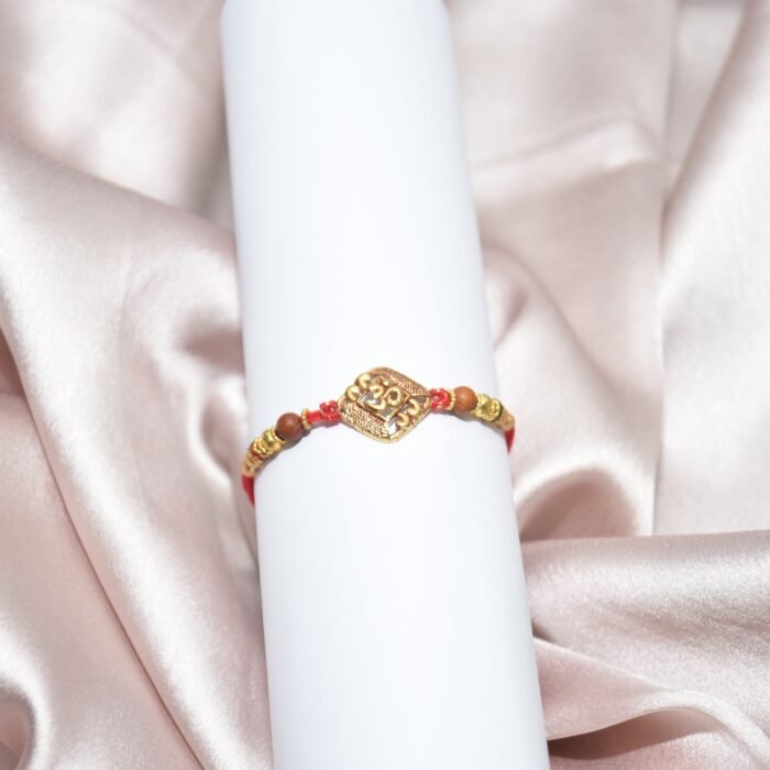 Traditional Om Rakhi - Image 1
