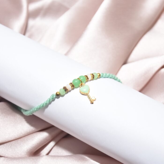 Pearl Designer - Key of Love Rakhi - Image 1