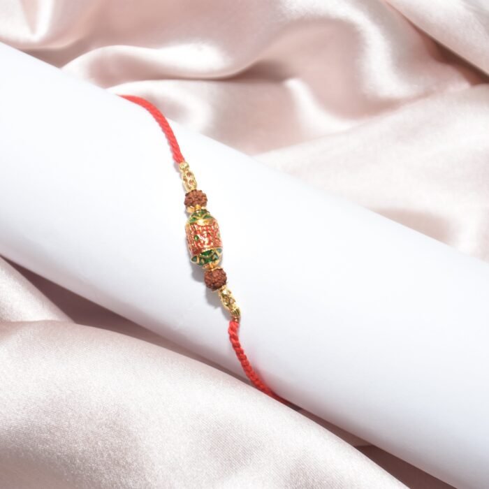 Rudraksh Designer - Rakhi - Image 1