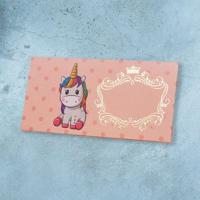 Designer Envelope For Kids- Unicorn | Pack of 10 Pcs - Image 1