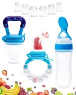 FreshBites Baby Food Fruit Feeder – Safe, Mesh Baby Feeder for Fruits, Veggies, and Snacks - Image 4