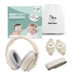 SnuggleSafe Noise-Cancelling Baby Headphones – Adjustable, Volume-Limiting, Soft Cushioned Ear Protection for Toddlers and Infants(Assorted Colors) - Image 4