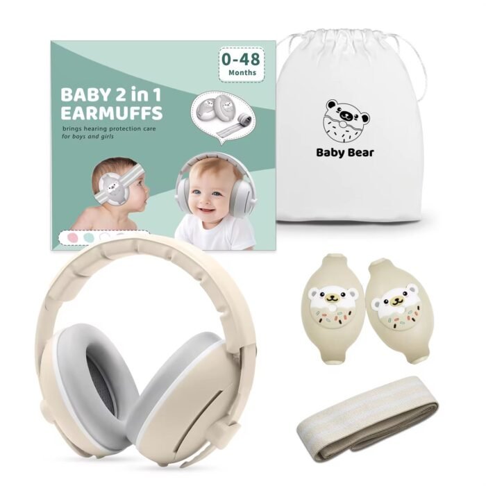 SnuggleSafe Noise-Cancelling Baby Headphones – Adjustable, Volume-Limiting, Soft Cushioned Ear Protection for Toddlers and Infants(Assorted Colors) - Image 4