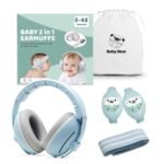 SnuggleSafe Noise-Cancelling Baby Headphones – Adjustable, Volume-Limiting, Soft Cushioned Ear Protection for Toddlers and Infants(Assorted Colors) - Image 5