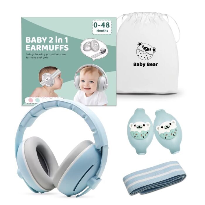 SnuggleSafe Noise-Cancelling Baby Headphones – Adjustable, Volume-Limiting, Soft Cushioned Ear Protection for Toddlers and Infants(Assorted Colors) - Image 5