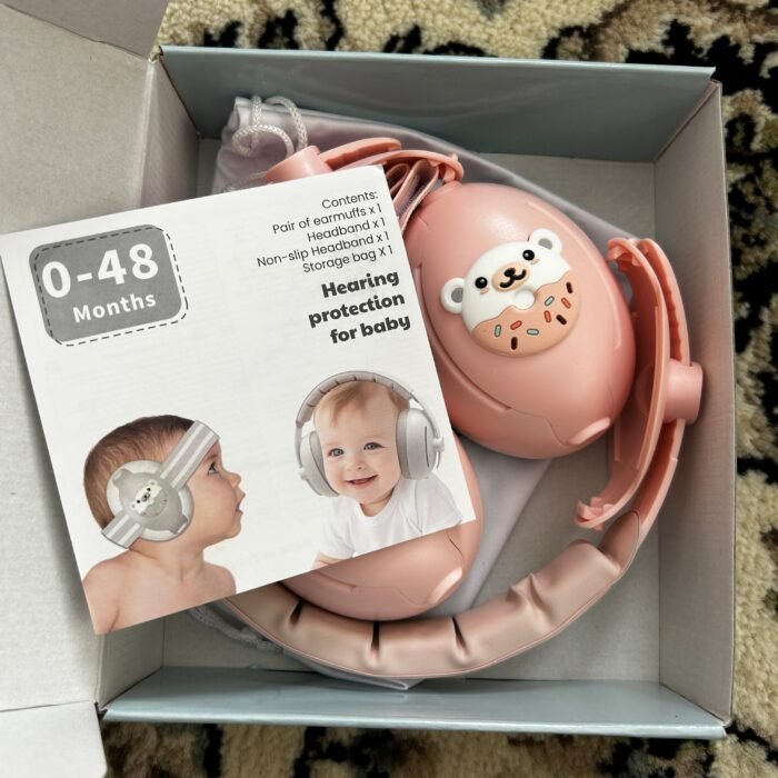 SnuggleSafe Noise-Cancelling Baby Headphones – Adjustable, Volume-Limiting, Soft Cushioned Ear Protection for Toddlers and Infants(Assorted Colors) - Image 6