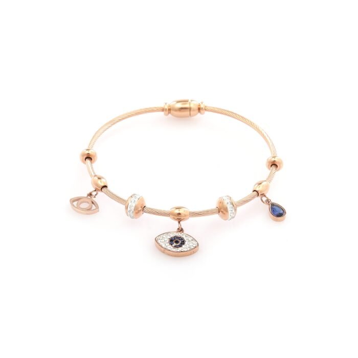 Evil Eye Magnetic Bangle - Image 1