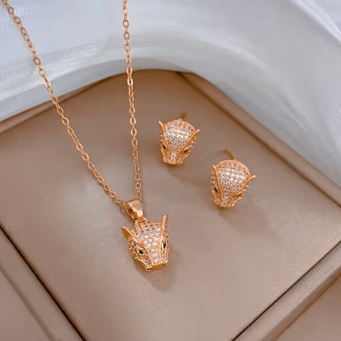 Jaguar Chain Set - Rose Gold - Image 1