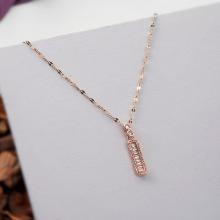 White Drop Necklace - Image 1