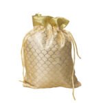 Satin Potli- Beige - Image 2