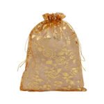 Tissue Potli- Floral Gold foil - Image 2