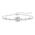 Bracelet S925 Silver 1 Karat Moissanite Bracelet - Image 6